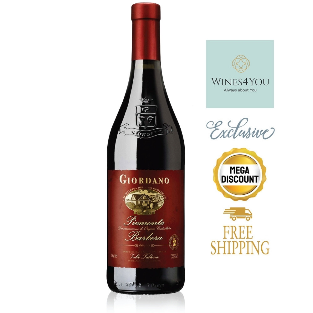 Giordano Barbera DOC Italy Red Wine 2022